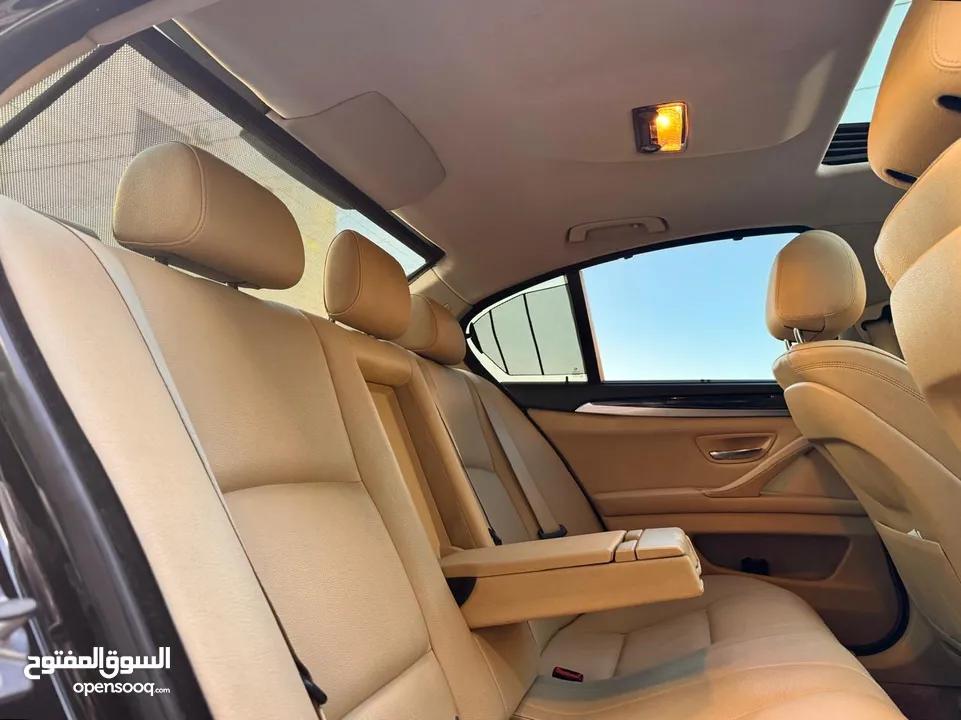 للبيع او البدل ع اقل سعر.  BMW 528i فحص كامل موديل 2014