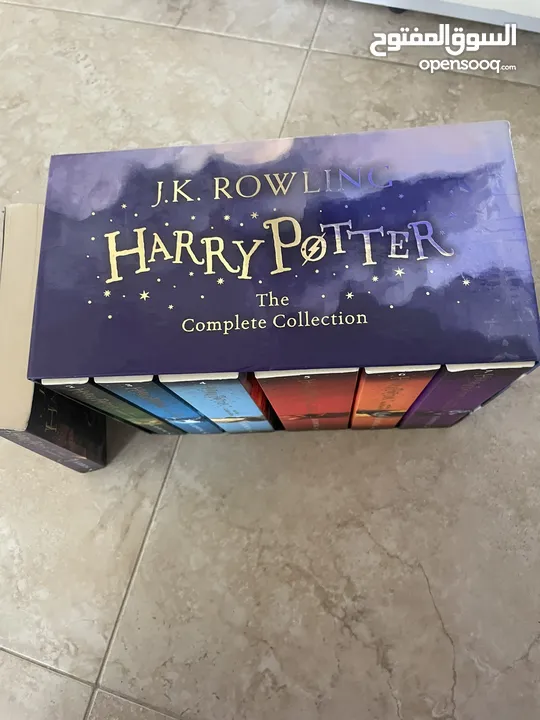 Harry potter the complete collection  سلسلة كتب هاري بوتر المكتملة