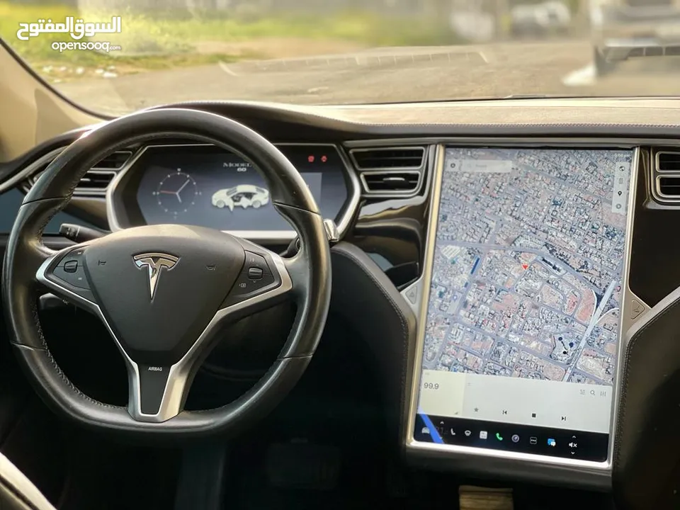 تيسلا موديل Model S فحص كامل كلين تايتل ولا ملاحظة مالك اول 140 الف كيلو فقط
