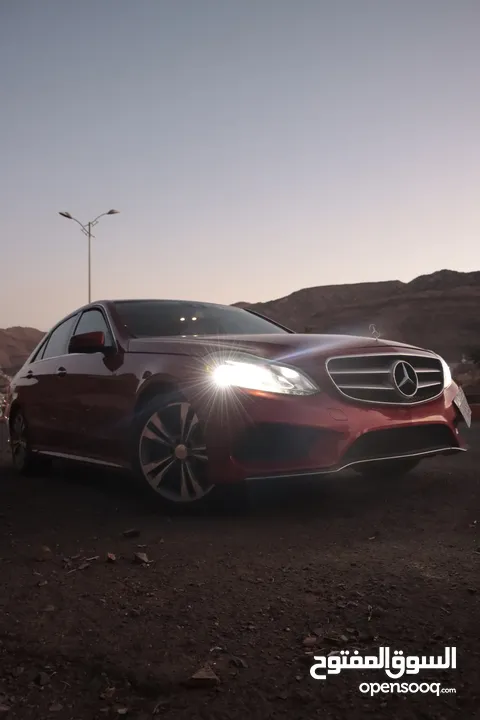 مرسيدس بنز E350 موديل 2014 وارد للبيع نظيف