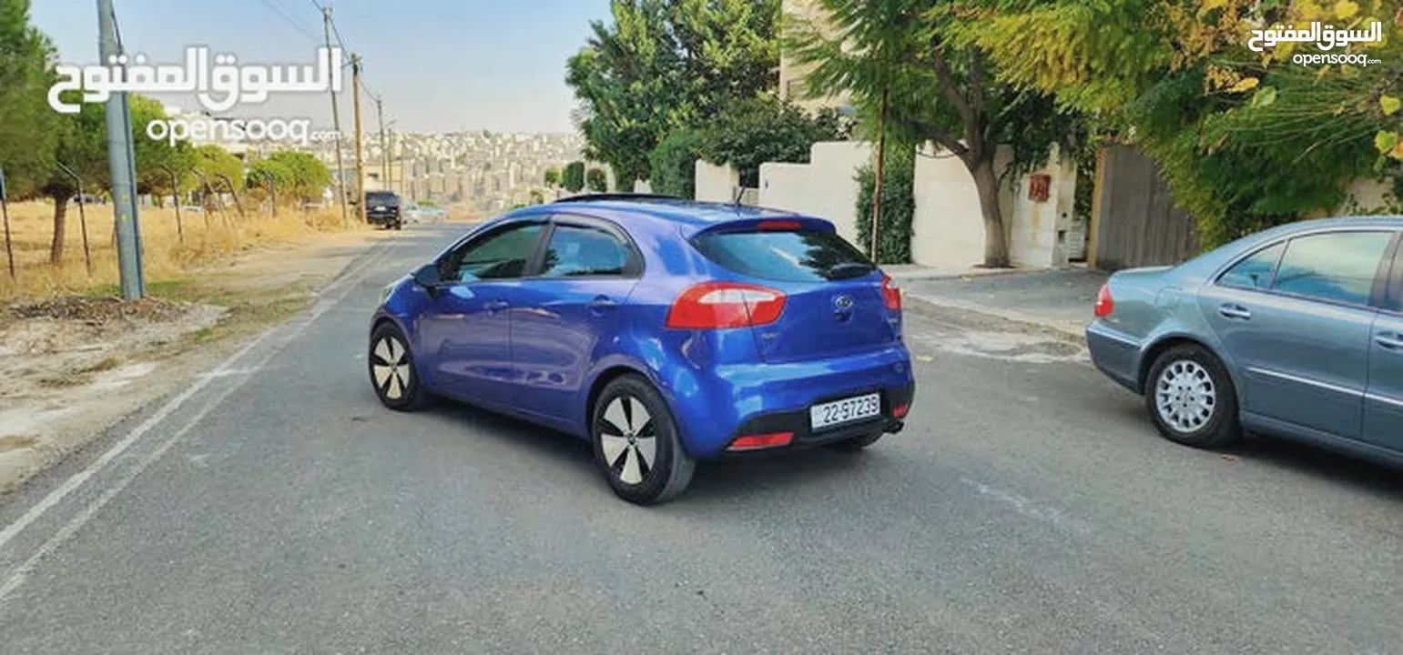 KIA RIO 2012 كيا ريو 2012 هاتش باك فل كامل مع فتحه أعلى مواصفات