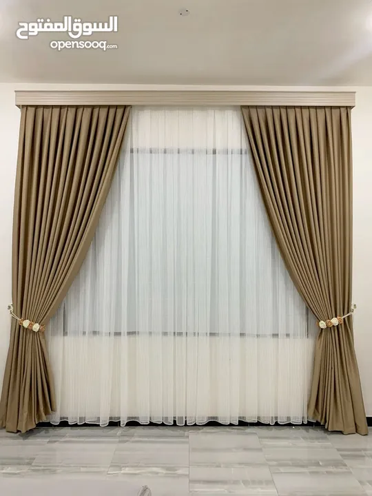 احدث الستائر الفاخرة للمنازل