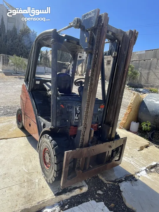 Linde forklift   H3.5 ton