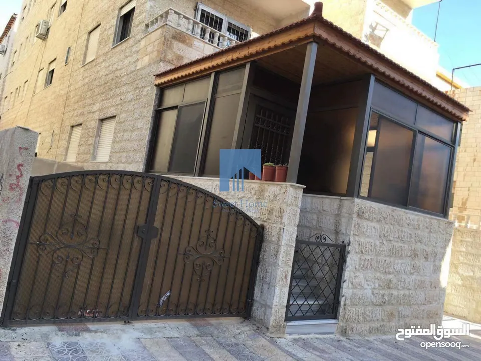 شقة أرضية مميزة للبيع في السابع خلف جنيفا 140م تشطيب سوبر ديلوكس