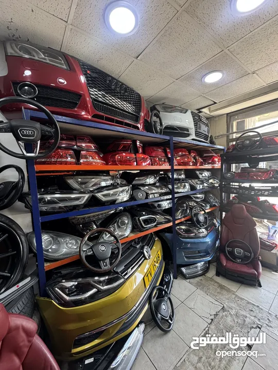 قطع غيار أودي و بورش و جولف Audi