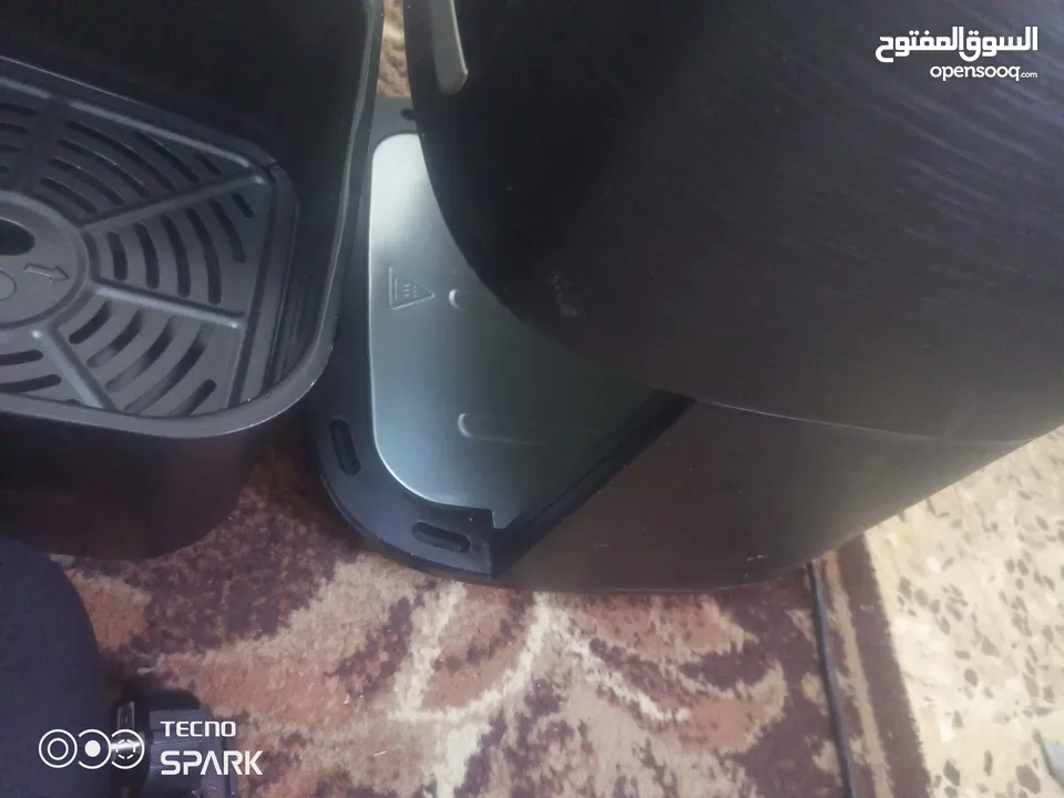 اعلان مقلاة هوائيّة بحالة تلوكالة للبيع جيدة جدا مقلاة هوائيّة  للبيع 25 للضرورة للبيع جيدة جدا