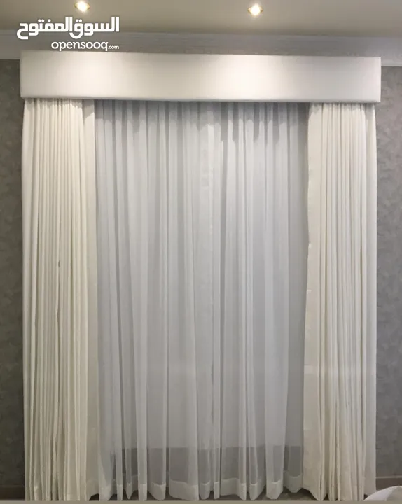 Curtains Shop / We Make  New  Curtains  - Rollers - Blackout Anywhere In Qatar