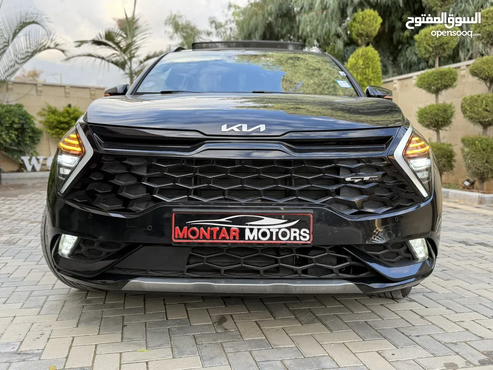 كيا سبورتاج GT Line ترخيص 2022 محرك 1600 هايبرد جير أوتوماتيك 240 حصان