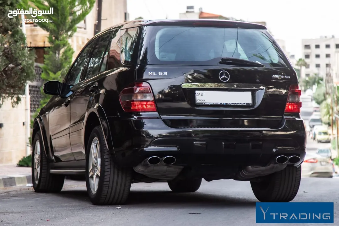 Mercedes ML63 Amg 2007 مرسيدس  وارد الشركة بحالة الوكالة