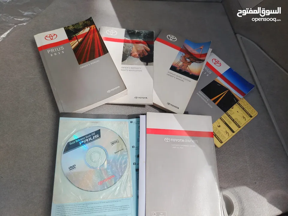 تويوتا بريوس 2015 بانوراما بطاريه المركزيه بحال الوكاله