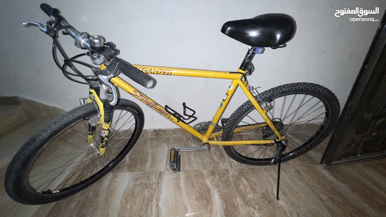 بسكليت ياباني جبلي specialized Rock كامل المنيوم سنوبرص أمامي غيار امامي غيار خلفي بريك امامي وخلفي