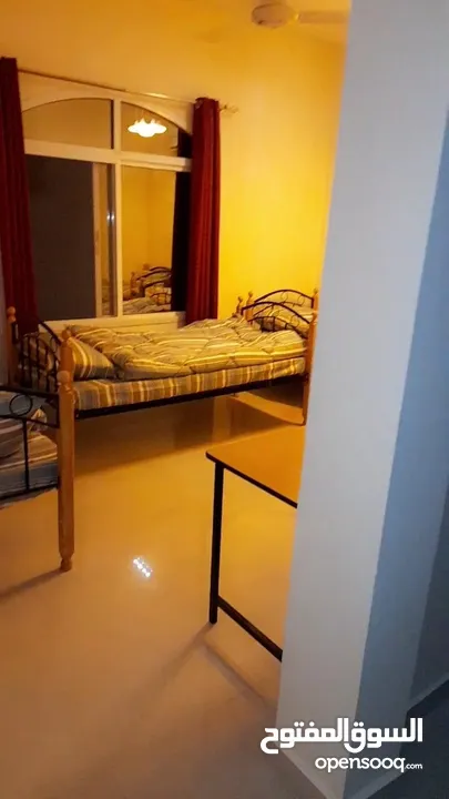 شقة مؤثثة للايجار المشترك في الخوض السادسة Shared bed space for rent in Alkhoud 6