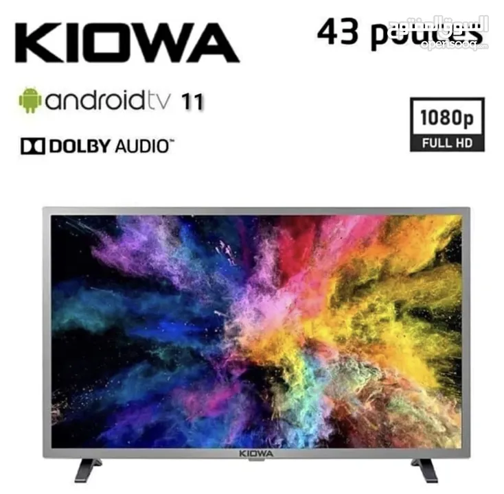 Tv Kiowa 43 pouce Smart Android