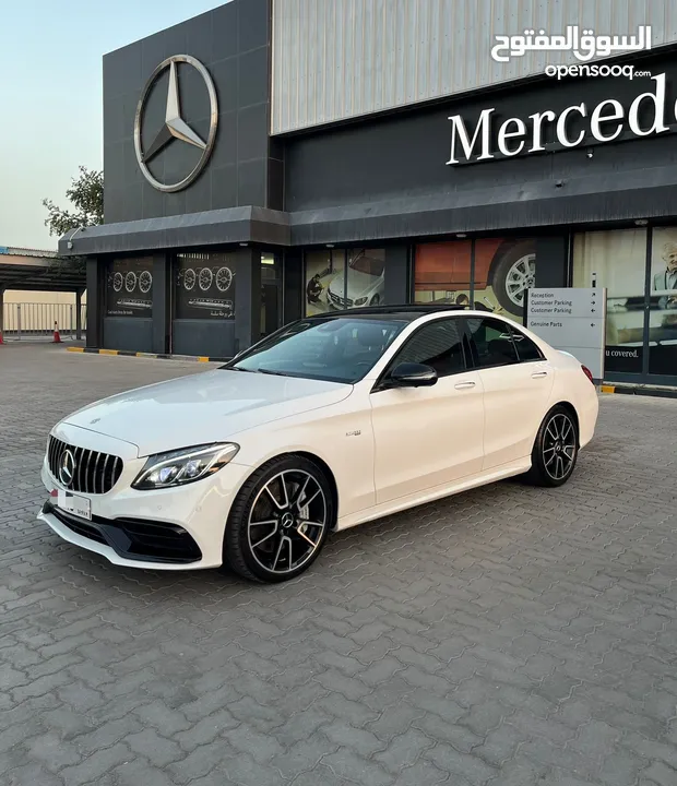 للبيع مرسيدس بنز C43  موديل 2018  قاطع 60.000km