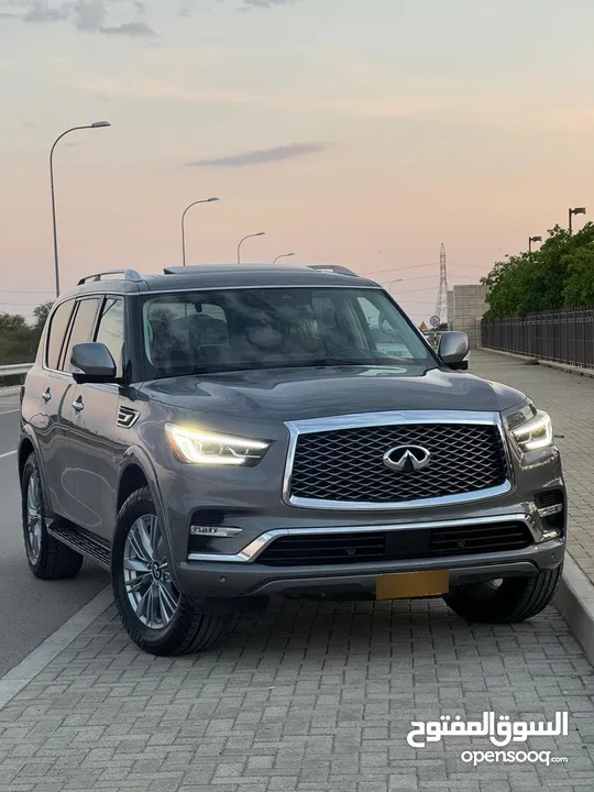 انفينيتي QX80 بحالة الوكالة وبسعر ممتاز جدا