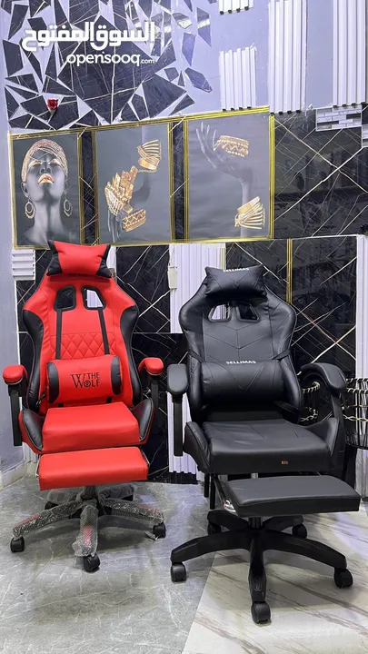 بتصاميم طبية ‏OFFICE & GAMING CHAIR SPECIAL PRICES كرسي جيمنغ مستورد جك ايطالي جلسه طبيه مريحه