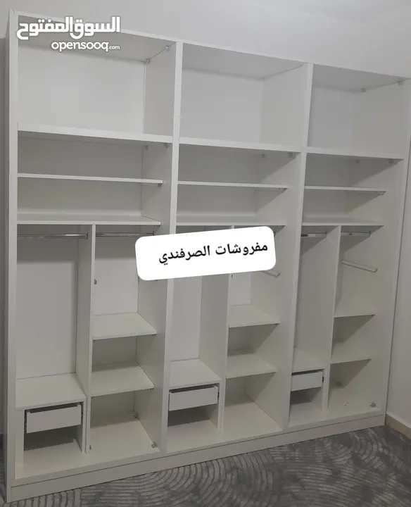 خزائن ملابس حجم كبير تفصيل حسب الطلب والمقاس تفصيل جميع المقاسات كفاله 5سنوات