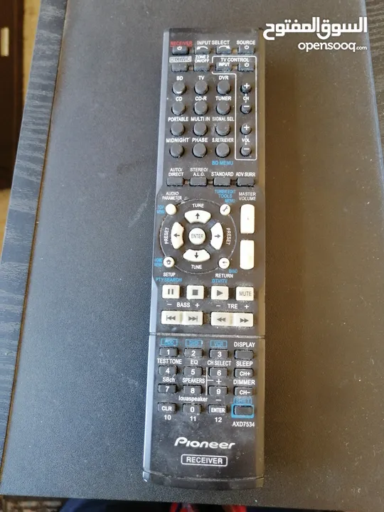 مضخم صوت نوع بايونير مسرح منزلي 7.1 Pioneer model VSX-D1011 نظام مسرح منزلي صوت محيطي