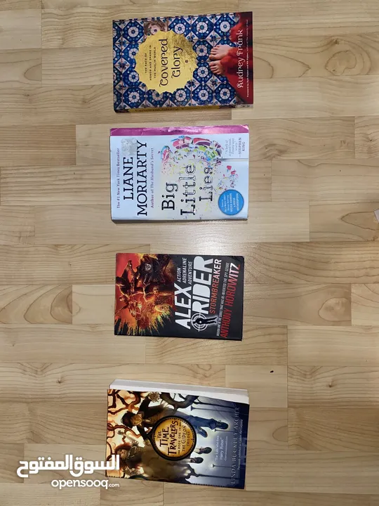 Books for sale 10jd each book if u buy more than one book I can make a discount