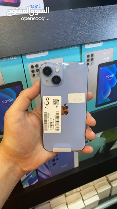 Iphone 14 used 128 GB ///// ايفون 14 عادي مستخدم 128 جيجا وكالة ومكفول كفالة تبديل باقل سعر بالمملكة
