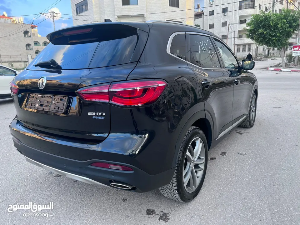 جيب MG EHS 2023 محرك 1600 هايبرد/plugin (( فرش جلد خمري مميز )) (( بمشي 48 كيلو علشحنه