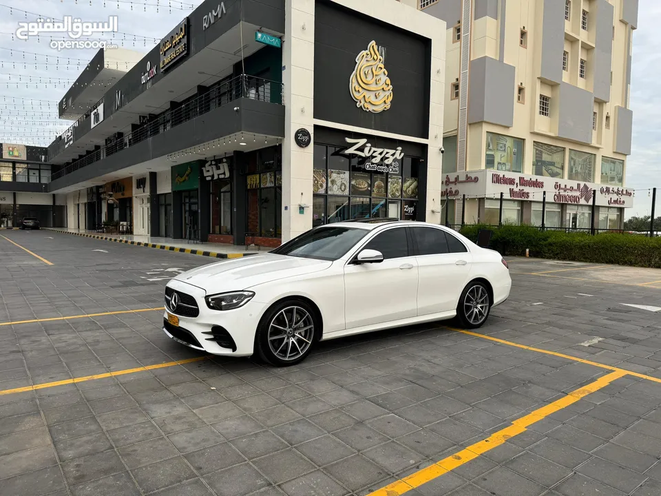 مرسيدس E350 2021 شكل الجديد نظيف جدا وبسعر رخيص داخليه مميزة بيج