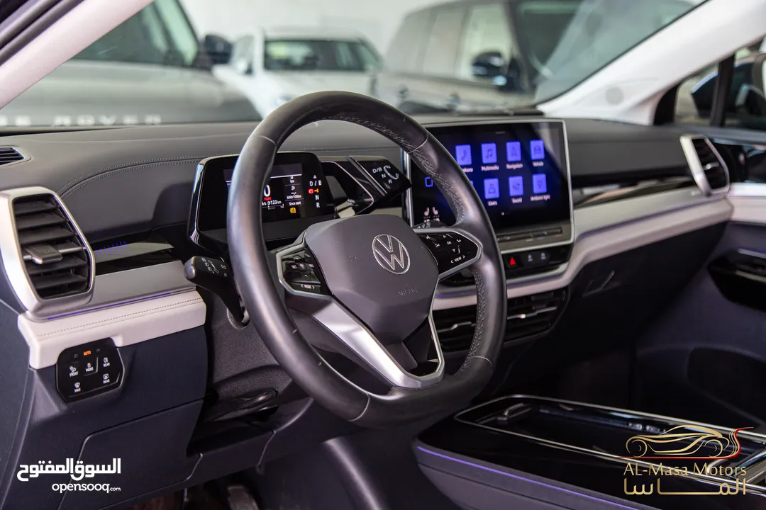 Volkswagen ID6 Crozz Pro 2022  السيارة مميزة جدا و قطعت مسافة 31,000 كيلو متر