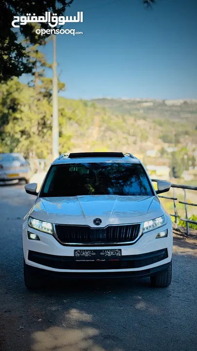 Skoda Kodiak   190 hp  4x4 AWD فحص نخب  إمكانية البيع دفعة وشيكات.