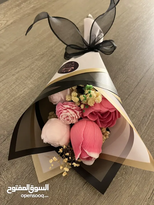 باقات وتوزيعات من الشمع تضيء مناسباتك مشكاة   هدايا وتوزيعات من القلب بتصميم مميز  مشكاة