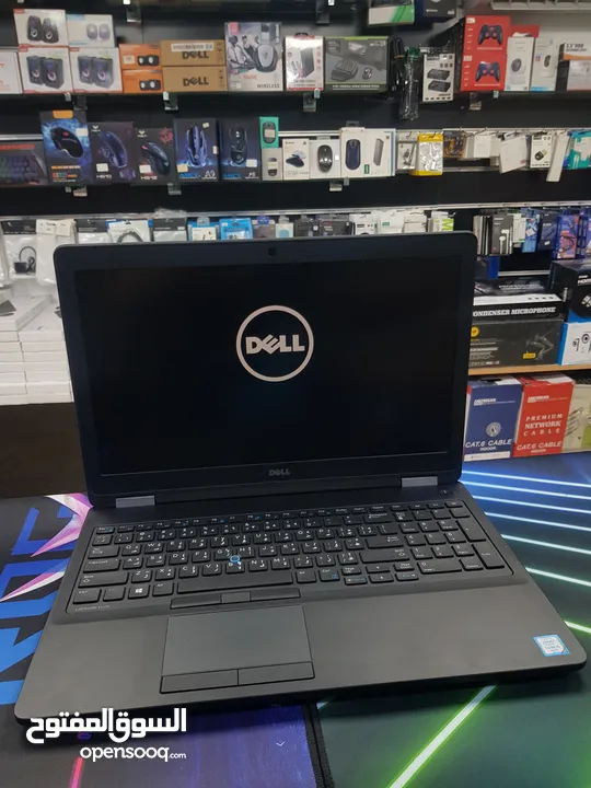 laptop dell i5 6gen ram 8g ssd 256g لابتوب ديل جيل سادس مع هدية شنتة وماوس