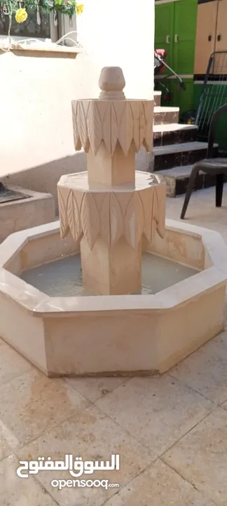 نوافير وشلالات جميع انواع الحجر البناء والديكوارات الستفسار الاتصال على الرقم وعلى واتس اب 077272750