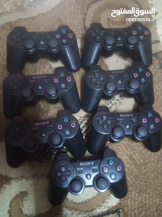 ايدي PS3 كلهم اصليات ولاوحدة كوبي الحبة ب9 شغالات ولا غلطة فحص