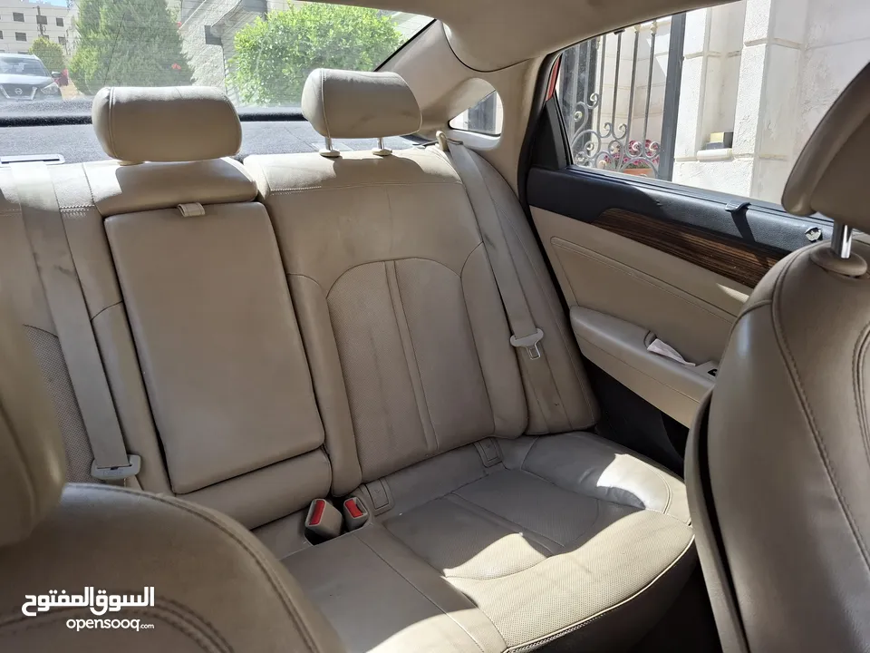 سوناتا limited 2016 للبيع لون خمري