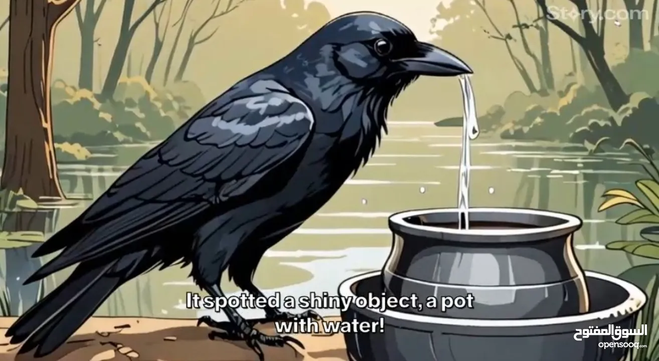 قصة the crow