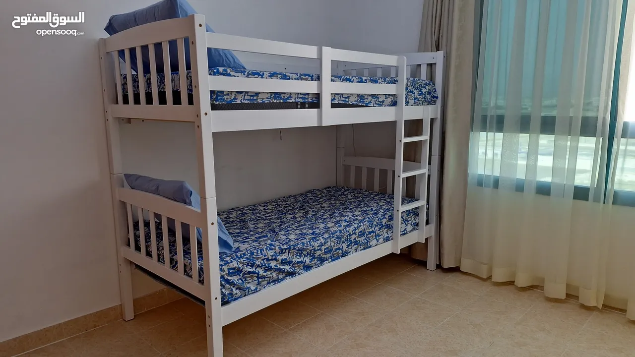 One month old bunk beds