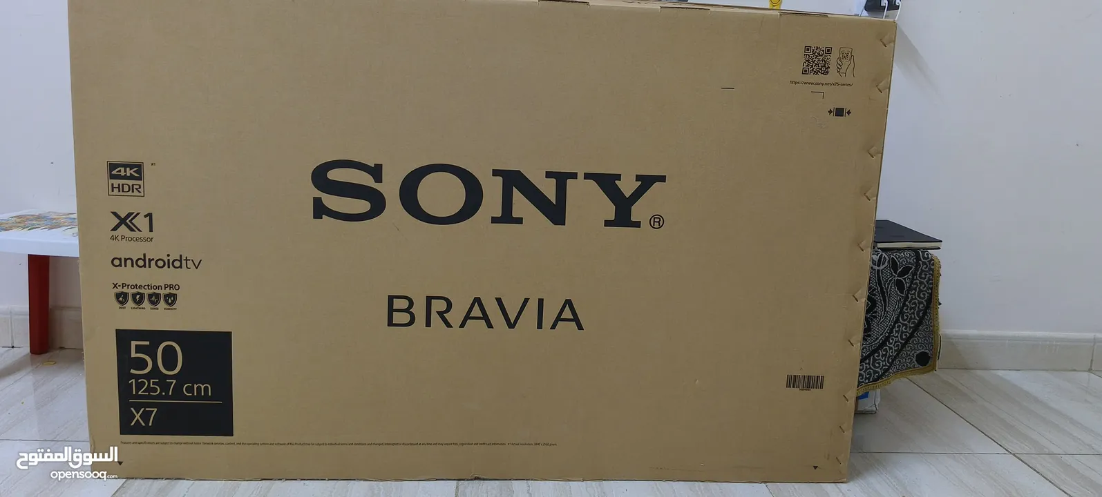 Sony Bravia Android tv 4k HDR 50 inch