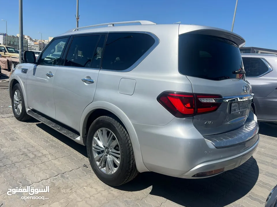 انفنتي QX80 موديل 2020 وارد امريكا للبيع