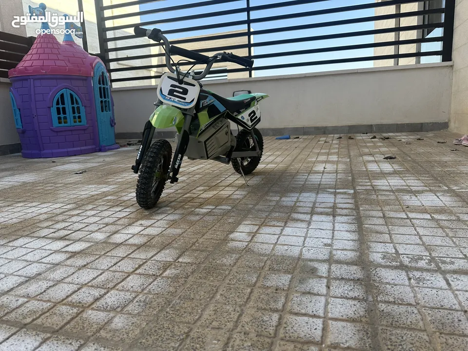 Kids electric motorcycle dirtbike used