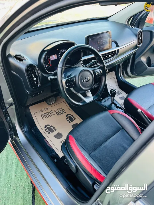 Kia Picanto GTline  امكانية البيع دفعة وشيكات عداد فقط 52