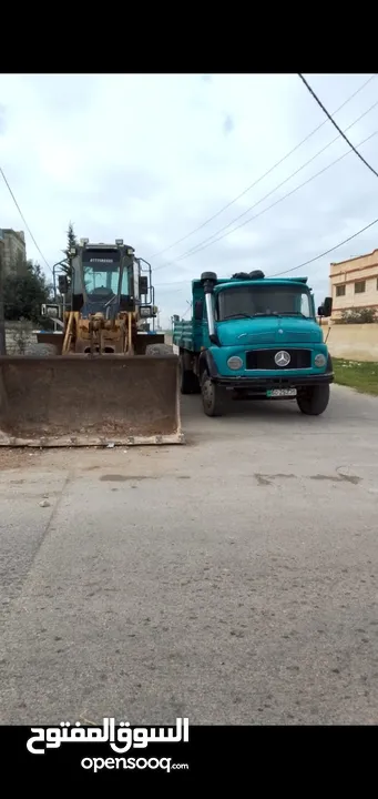 لودر كماتسو 300 + قلاب للعمل وللاجار اليومي