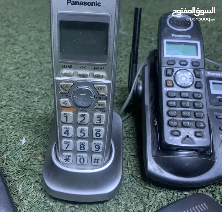 هواتف Panasonic ارضي وارد امريكا بحالة جيدة جدا