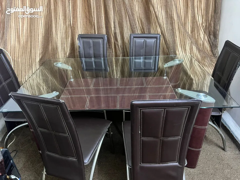 طقم كنب طاولة سفره للبيع