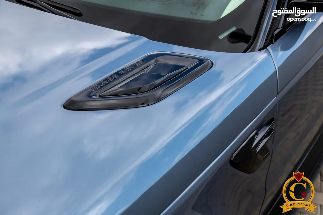 Range Rover Sport 2021 Hse Plug in hybrid  Black edition    السيارة وارد المانيا