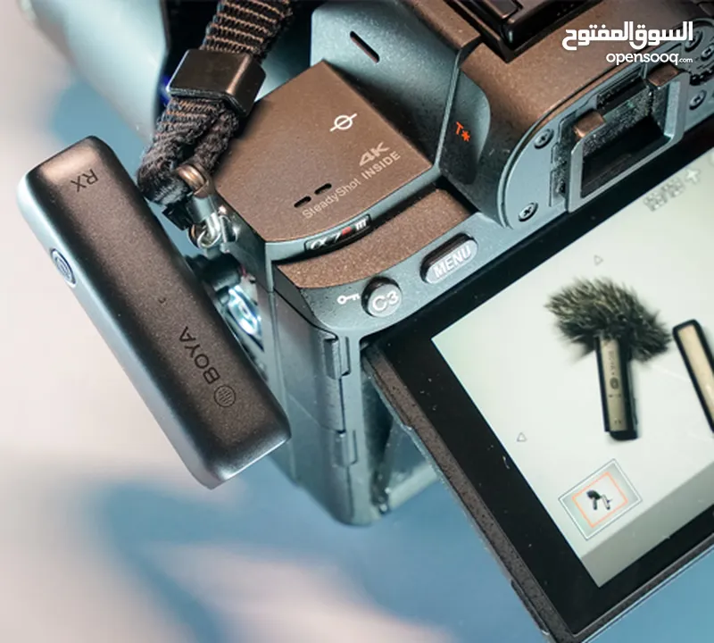 BOYA BY-WM3 is a 2.4GHz wireless microphone system,all-inclusive solution for مايكرفون ويرلس من بويا