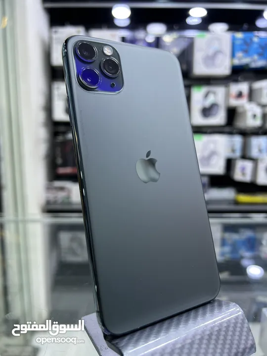 iPhone 11 Pro Max 256 GB ايفون 11 برو  ماكس مستعمل بحالة الوكالة غير مفتوح او مصلح  ( كفالة محل 14 )