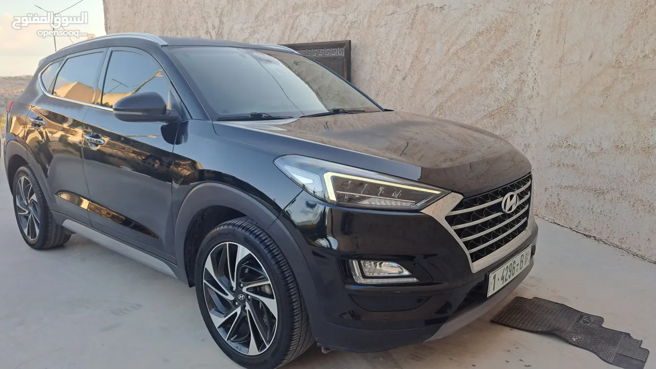 هونداي توسان 2019 ديززل فل اضافات بدون فتحه 5 عدسات كاااش فقط