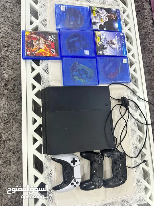 Ps4 500gb 3 controller 7 game