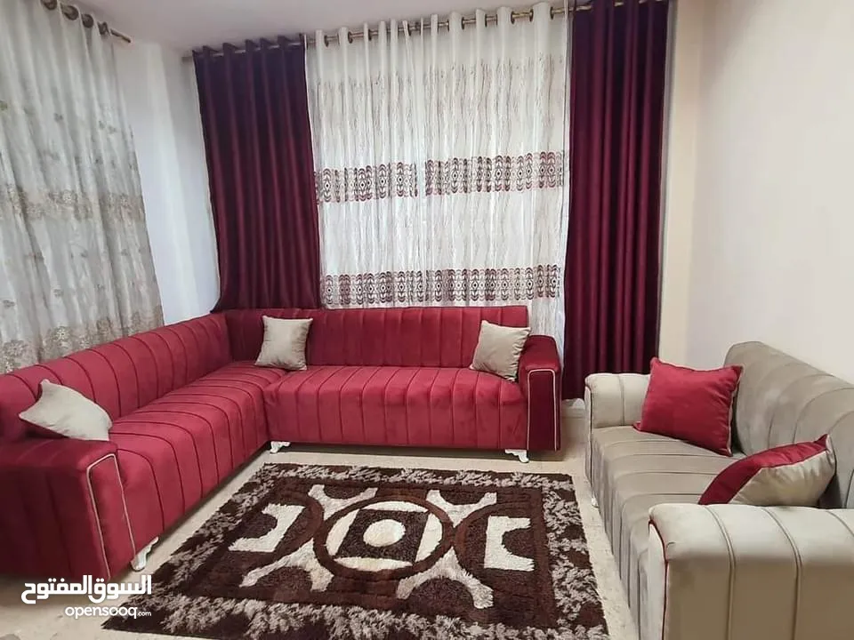 اطقم كورنر حرف ال مع مجوزه 9مقاعد جميع الالوان متوفره عرض لاخر الشهر من المصنع بسعر الجمله