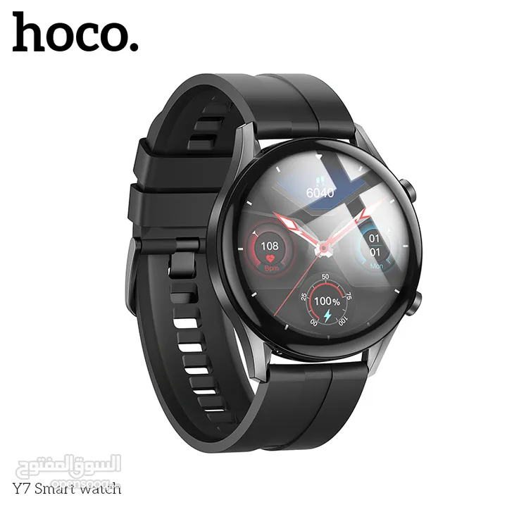 HOCO Y7 Smart watch ساعة هوكو الجديده