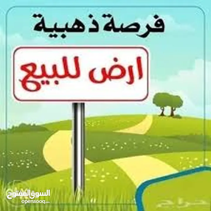 ارض استثمارية في الضليل قابله للتحويل صناعي جميع الخدمات متوفره موقع مميز 500م عن مصنع حمودة للألبان
